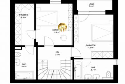Casa TownHouse 4 camere - Calitate Premium - Otopeni Odaile - 8