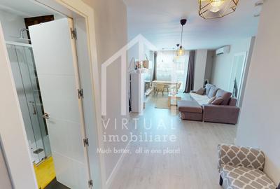 Apartament de vanzare in Sibiu, 77 mp, mobilat si utilat, cartier Alma - 2