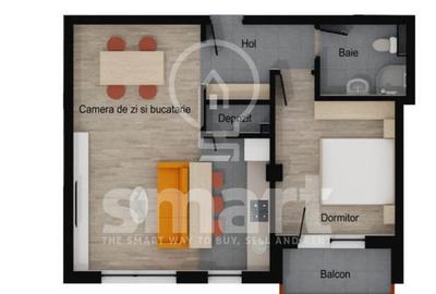 Apartament 2 camere BLOC NOU FINISAT Floresti zona Muzeul Apei - 6