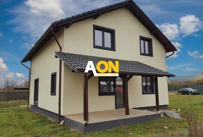 Casă nouă P+M, 5 camere, încălzire pardoseală, Alba-Micești, stânga - 2