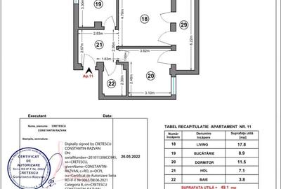 Apartament 2 camere de vanzare Uverturii-Rosu - 1