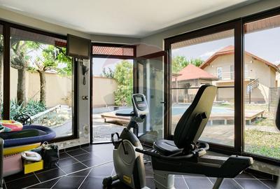 Casă modernă și spațioasă cu piscină,saună și sală de fitness – Pecica - 33