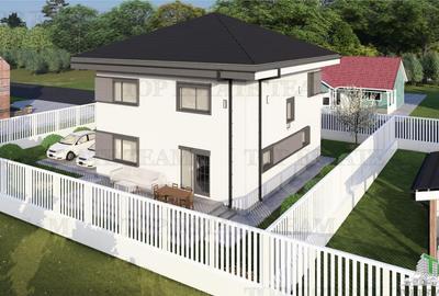 Vila de lux, independenta energetic, 255mp, 650mp teren, langa Padurea Snagov, j - 8
