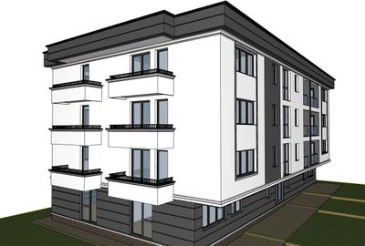 Bloc nou!!!Apartament cu 2 camere, total decomandat, 56.7mp, et1/3,85000euro! - 2