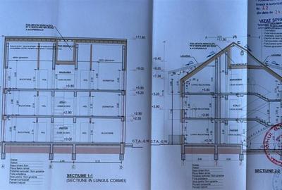 Teren cu bloc rezidential de vanzare,  P+1+M, 6 apartamente, investitie sigura, - 14