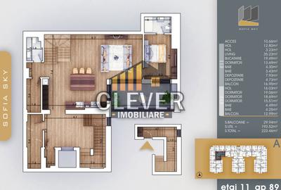 Duplex 5 camere spațios, acces din lift | Ansamblu nou Pallady - 1