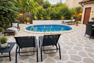Casa individuala premium cu piscina, panouri fotovoltaice si curte amenajata – B - 21