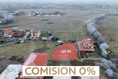 Comision 0% Teren intravilan 668 mp| Giroc | Autorizație construcție - 1