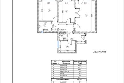 3 camere decomandat Drumul Taberei metrou Constantin Brâncuși - 12