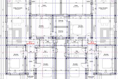 Duplex parter+pod înalt,88mp util, 3dormitoare, 2 bai - 1