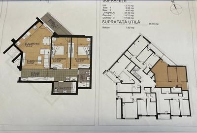 APARTAMENTE DE VÂNZARE Splaiul Unirii Sector 3 Vitanul  Nou ,3 Camere ,6 Tip - 12
