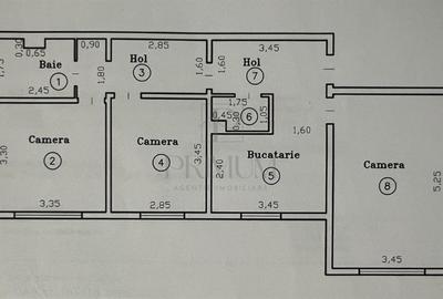 GIROCULUI - PARTER - 3 CAMERE - 2 BAI - CENTRALA PROPRIE - CLIMA - BOXA - 10