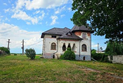 Judetul Prahova, in Poienarii Burchii, conac neoromanesc si teren 2.800 mp - 2