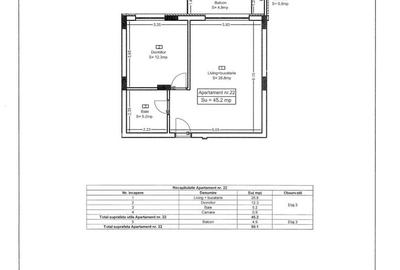 Ap 22 Teilor Residence - 2 camere - 24