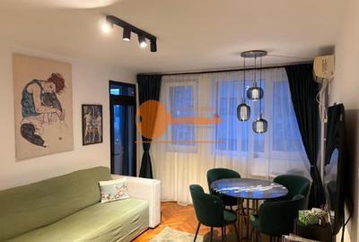 Apartament cu 2 camere semidecomandat, mobilat în Lujerului