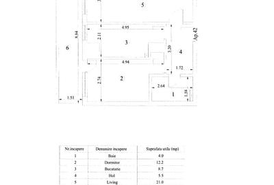 Copou Royal Town-ap.2 camere,mobilat si utilat,et4/10,decomandat,INTABULAT! - 8