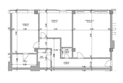 Apartament nou, ultracentral, 3 cam, 89,4 mp. 165 000 E (+TVA ) - 7