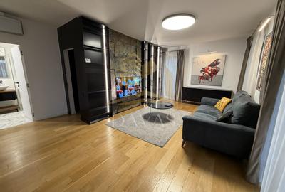 Apartament cu 2 camere semidecomandat, mobilat în Central