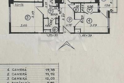 3 camere, decomandat,  et 3/4, 77mp -Drumul Sarii - 13