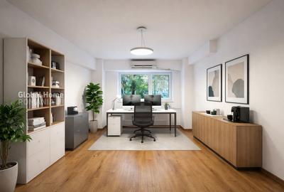 Calea Calarasi ◉ 90 sqm ◉ 3 Room Office ◉ Individual Heating System  ◉ Parking - 1