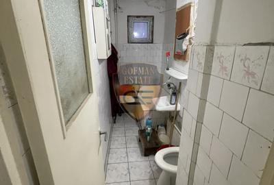 2 camere KM 4-5 semidec, parter, 42 mp cu balcon + boxa gaze in bloc, de renovat - 9