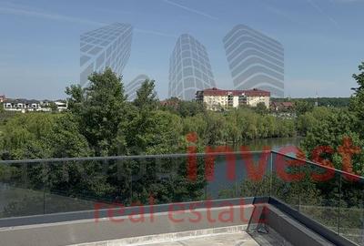 Apartament 3 camere de vanzare Pipera in bloc cu vedere la lac - 19
