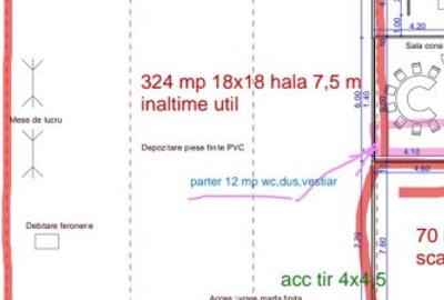 Hala Lugojului 1500 euro+TVA