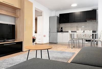 Apartament cu 2 camere decomandat, mobilat în Tractorul