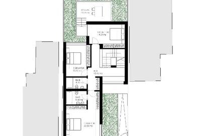 Casă cu arhitectura contemporana în Bucureștii Noi – 2 apartamente independente - 6