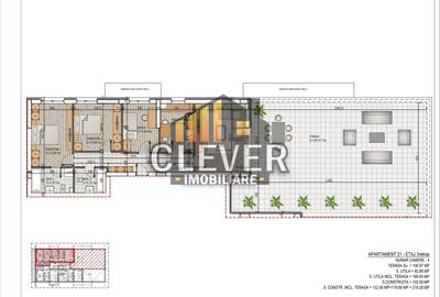 Titan Theodor Pallady Apartament 3 camere cu terasa 107mp - 1