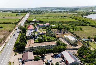 Teren industrial 6.233 mp hală + birouri acces E85 Podu Iloaiei - 1