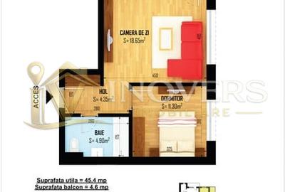 2 Camere Neofort Rezidential Grozăvești - 1