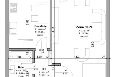 TVA inclus | Garsoniera decomandata in Pitesti | Zona Stadion - 3