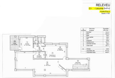 Bloc 4 apartamente - Demisol + Parter + 2 Etaje - 600mp - 7
