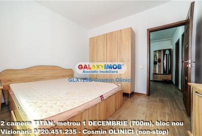 INCHIRIERE 2 camere TITAN, parcare,metrou 1 DECEMBRIE (700m), bloc nou - 10