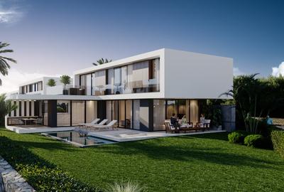 Vile cu 5 camere, piscină privată, la doar 150m de plaja amenajată - 4