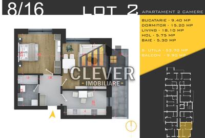 Apartament cu 2 camere decomandat în Theodor Pallady