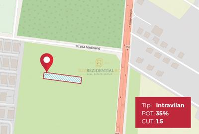 Teren intravilan, com.1 Decembrie, Ilfov, suprafata 3966 mp,Green City - 2