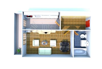 Garsonieră decomandată în Galata