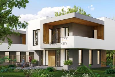 NOU!Vila moderna, 120mpu, 400mpt,  panouri, baterii 10kw! Comision 0% - 1