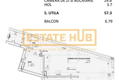 Apartament 3 camere FINISAT | Ploiesti 44 | 0% Comision - 2