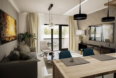 Apartament cu 2 camere în Podu Roș