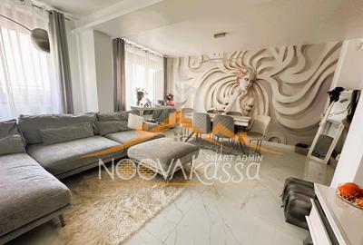 Penthouse cu 5 camere decomandat, mobilat în Tomis Plus