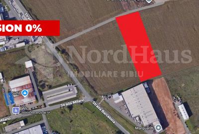 Teren intravilan industrial – 5000 mp – Zona de Vest - Sibiu - 1