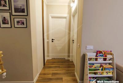 Apartament 3 camere, decomandat, mobilat zona Apahida - 4