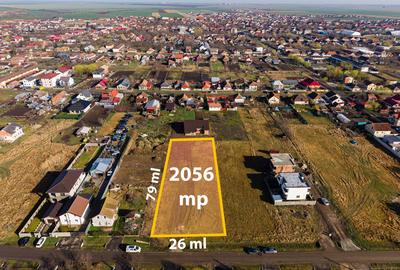 Teren generos pentru investitie - 2056 mp - Sanandrei, Str. Renasterii
