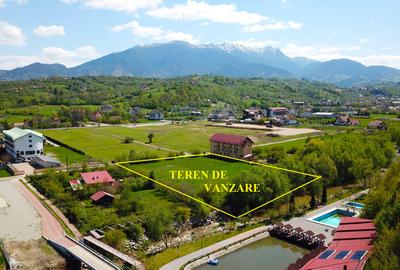 Teren superb in Bran cu parau in spatele lui - 1