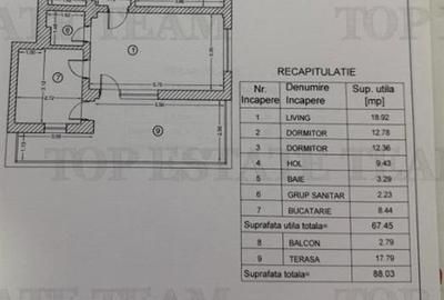 Apartament 3 camere | 20mp terasa + balcon | parcare acoperita + boxa | Rotar Pa - 8