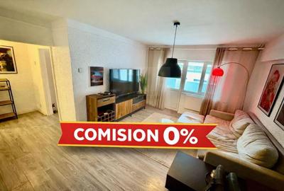 Apartament cu 3 camere decomandat, mobilat în Central