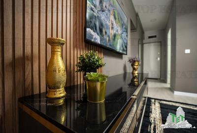 Apartament cu 2 camere semidecomandat, mobilat în Pipera